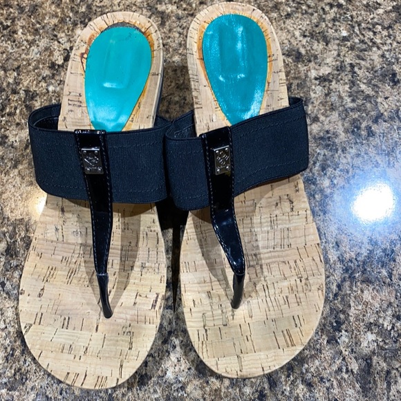 BCBGeneretion  wedge sandals - Picture 1 of 4